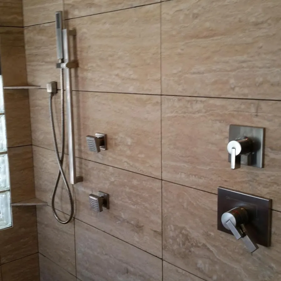 Shower fixture installation for Water Heater Replacement in Inver Grove Heights